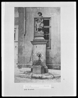 2. historisches Bild von St. Jacobus-Brunnen & Jacobus major
