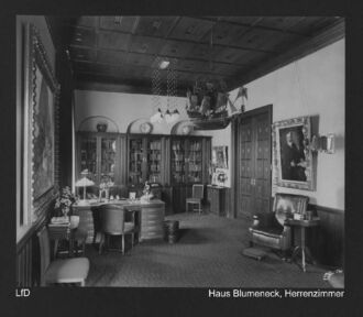19. historisches Bild von Haus Blumeneck & Villa Biermann & Lyzeum Vietor & Kippenberg Gymnasium