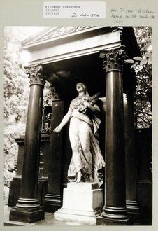 1. historisches Bild von Grabmal Hermann Otto Wendt