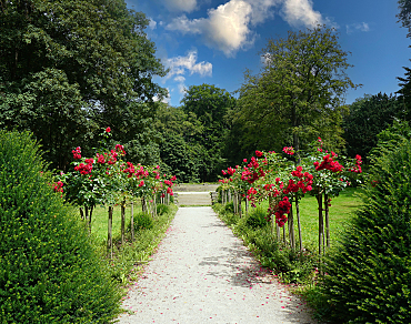 Blick in Wätjens Park 