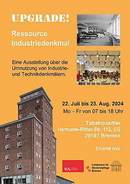 Poster zur Ausstellung: UPGRADE!