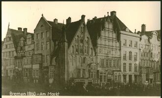 17. historisches Bild von Bremer Marktplatz