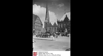 20. historisches Bild von Bremer Marktplatz