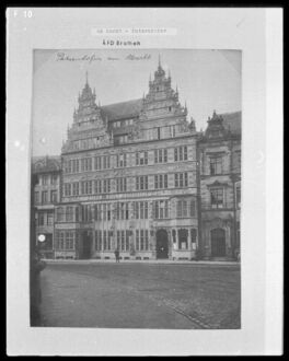 4. historisches Bild von Bankhaus Neelmeyer & Wilckens'sches Haus & Bremische Hypothekenbank & Patzenhofer am Markt & Zum Roland
