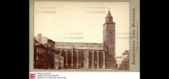 1. historisches Bild von St. Petri-Dom