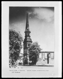 2. historisches Bild von Waller Kirche