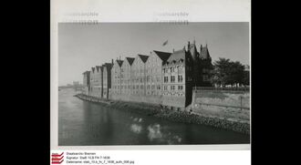 8. historisches Bild von Hagensburg & Weserburg & Ad. Hagens und Co. & Schilling und Co. & Neues Museum Weserburg & Weserburg | Museum für moderne Kunst