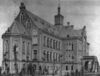1. historisches Bild von Gründungsbau und Kapelle des Krankenhauses St. Joseph-Stift