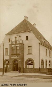1. historisches Bild von Polizeiwache XV & 11. Polizeirevier & Revier Woltmershausen